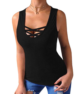Comprar Camiseta sin Mangas Personalizada para Mujer, Camiseta de Yoga para Mujer, Camiseta Deportiva para Mujer - Product Image 6