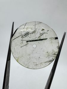 หน้าปัดนาฬิกาแบบแบนสีดำธรรมชาติ รูไทล์ ขนาด 31.50 มม. หนา 1 มม. รูตรงกลาง 2 มม. - Product Image 5