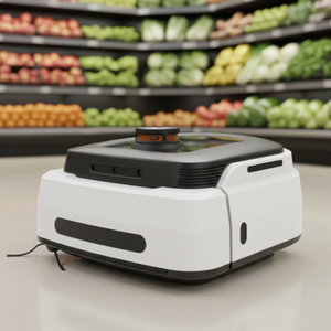Robot aspirador comercial todo en uno con tanque de agua limpio de 2L - compatible con control por aplicación inteligente para limpieza de supermercados - Product Image 1