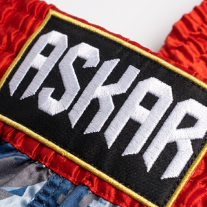 Shorts de Muay Thai et de Kick Boxing 100% Polyester Respirant Séchage Rapide Léger Logo sur le Devant Unisexe - Product Image 4