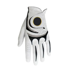 Gant de golf en cuir blanc de qualité supérieure pour hommes, design innovant, adhérence supérieure et ajustement confortable, accessoire de golf - Product Image 1