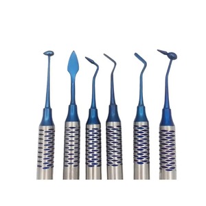 เครื่องมืออุดฟันคอมโพสิตคุณภาพสูงราคาถูกที่สุด - หัวเคลือบไทเทเนียม - ไม้พายสำหรับอุดเรซิ่น - Product Image 4