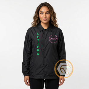 ปรับแต่งตามความต้องการ |   เสื้อแจ็คเก็ตผู้หญิงสไตล์กรีกคุณภาพสูง ปักลาย  บุด้วยผ้าไหมกันน้ำ ระบายอากาศได้ดี  ทำจากโพลีเอสเตอร์  แบรนด์ Kapa - Product Image 5