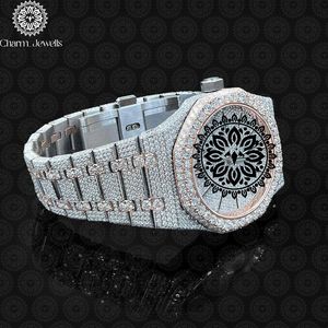 Montre Tonneau de Luxe Charm_Jewells en Acier Inoxydable 38mm, Analogique, Verre Saphir, Lumineuse, Unisexe, Mouvement Quartz Tendance - Product Image 2