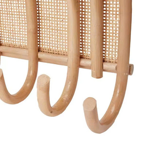 <b>Rainbow</b> Wall Hook Kids Nursery Wall Hanger Children Room Coat Rack Montessori Wall Organizer Baby Room Decor <b>Wooden</b> Style Eco - Product Image 3