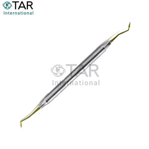 Juego de 4 Instrumentos Dentales de Titanio Dorado para Rellenos de Composite, Herramientas Restauradoras de Calidad Premium, Venta al Por Mayor de Fábrica - Product Image 3