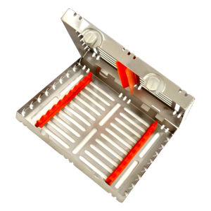 Bandeja de Esterilización Manual de Acero Inoxidable de Alta Calidad para Autoclave, 10 Instrumentos Dentales de Mahfooz Instruments - Product Image 5