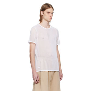 Camiseta de malla oversize para hombre, moderna, con logo personalizado, transpirable, estilo urbano, deportiva, de verano, jersey premium. - Product Image 2