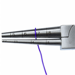 Alicates de Punta Fina de Acero Inoxidable AccuLoop de Alta Calidad - Herramienta Ligera y Personalizable para Joyería, para Trabajar con Alambre de Plata y Oro - Product Image 3