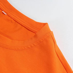 Camisetas Oversize de Streetwear para Mujer, Verano, 100% Algodón, Cuello Redondo, Camisetas Lisas de Secado Rápido y Transpirables - Product Image 3