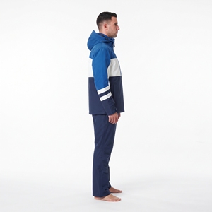 Ensemble de veste de ski imperméable pour homme, coupe-vent, à capuche, avec fermeture éclair, respirant, pour les sports d'hiver, le ski en plein air - Product Image 2