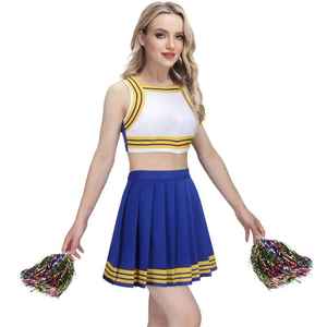 Uniforme de animadora escolar de primera clase con conjunto a juego para noches de juego, deportes, presentaciones y prácticas de animación. - Product Image 3