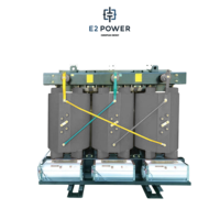 Transformateur sec triphasé E2 en résine époxy, 30kVA-2500kVA, 50Hz, 400V, transformateur d'isolement pour distribution