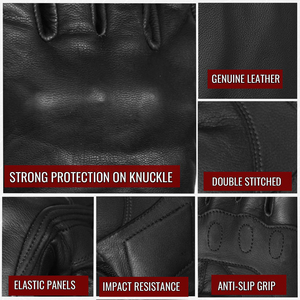 Gants de moto de nouvelle conception, élégants, de marque privée, en matériau durable, personnalisés, de qualité supérieure, offrant une protection optimale. - Product Image 4