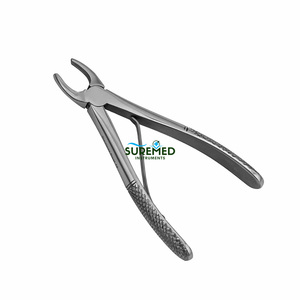 Pinzas de Extracción Pediátricas SureMed Instruments 139C, Patrón Inglés, Acero Inoxidable, Instrumento Quirúrgico para Extracción de Dientes en Niños - Product Image 5