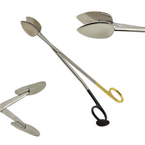 Ciseaux de dissection faciale manuels Hosanna Surgical Trepsat en acier inoxydable, revêtement plastique, pour dissection chirurgicale, certifiés CE - Product Image 2