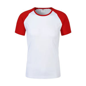 Camiseta de cuello simulado extragrande de algodón grueso liso personalizada al por mayor para hombre, colección Verano 2026 - Product Image 6
