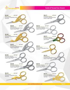 Kit de ciseaux à ongles de précision, ensemble de 4 pièces en acier inoxydable pour manucure, soin des cuticules, pointe fine, professionnel, OEM, directement de l'usine - Product Image 6