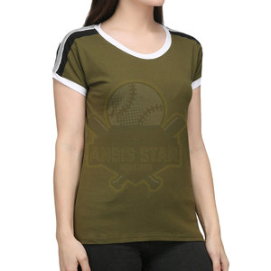 High Quality Women T <b>Shirt</b> Summer Casual Short Sleeve Crew Neck Canvas 100% Cotton Breathable Anti-Pilling Anti-Wrinkle Solid - Product Image 5