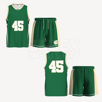 Paquete de Uniformes de Baloncesto para Deportes de Equipo, Tela de Poliéster Transpirable de Secado Rápido, Ajuste Cómodo, Servicio OEM
