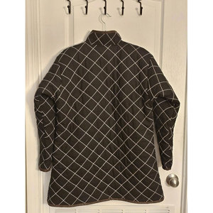 Quilted Medieval Gambeson Costume Coat <b>Jacket</b> With Leather Buckle Closures For Cosplay Larp Reenactment Brown Canvas Padded - Product Image 2
