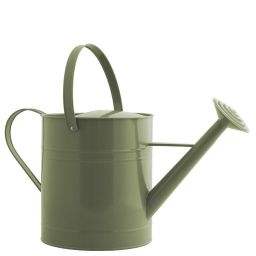 Regadera de metal rústica para jardín, para plantas de exterior, duradera, con pico largo. - Product Image 4