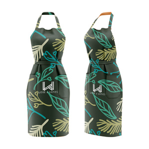 Delantal de Cintura Personalizado para Mujer, Reutilizable, Resistente, Tejido, con Múltiples Bolsillos, Ecológico, Suave, Impermeable y Transpirable - Product Image 4