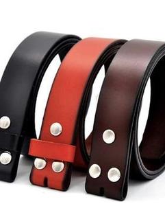 Cinturón de Cuero de Grano Completo de Primera Calidad para Hombre, Nuevo, Moderno, con Hebilla de Pin Trenzada, Longitud Personalizable, Ecológico - Product Image 3