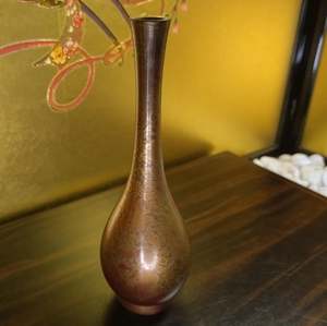 Floor Display Antique Flower <b>Vase</b> <b>Tall</b> Pillar Anti Slip Base <b>Decorative</b> Solid Design Handmade Brass Metal <b>Vases</b> & Flower Pot - Product Image 2