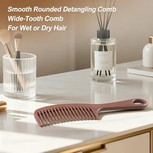 Professional Stainless Steel <b>Wide</b> Tooth <b>Comb</b> 3 Pack 2 Travel <b>Combs</b> 1 Large Home <b>Comb</b> With Handle Detangling <b>Comb</b> For Curly - Product Image 5