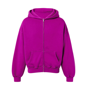 Sweat à capuche de qualité supérieure pour la vente en gros, avec poignets et ourlet côtelés, idéal pour l'entraînement sportif et le quotidien - Product Image 6