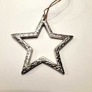 Metal Star Hanging Ornament Modern Handmade Multi-piece <b>Decor</b> <b>Christmas</b> Tree Golden Wall Art <b>Christmas</b> Holiday Wall <b>Decor</b> - Product Image 3