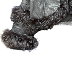 Abrigo Largo Transpirable de Punto Liso Teñido Ecológico para Otoño Invierno, ODM Personalizado, Mangas Largas, Relleno de Poliéster, Moda Femenina - Product Image 3