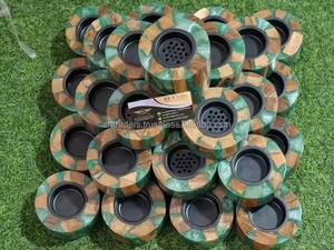 Quemador de Incienso de Resina de Oud de Madera Artesanal de Lujo Diseñado para el Estilo de Hogar Árabe y la Mejora de la Atmósfera Espiritual del Ramadán - Product Image 6