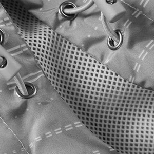 Chaqueta deportiva de golf para hombre 2026 al por mayor, cortavientos a rayas con cremallera y capucha, ropa con patrón de patchwork, con MOQ bajo - Product Image 6