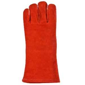 Premium Heavy Duty Cowhide Split Leather Welding Gloves Industrial Grade Hand Protection <b>Fire</b> Heat Resistant Safety Gloves - Product Image 1