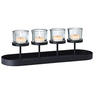 Elegante Portavelas de Metal para Velas de Té, Decoración de Mesa Navideña para Hogar y Hotel, Portavelas de Cera al por Mayor - Product Image 3