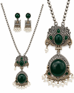 Juego de Joyería de Diseño Bohemio con Circonitas, Chapado en Oro, para Parejas, Regalo de Boda o Compromiso, Venta al Por Mayor Directa de Fábrica - Product Image 1