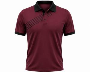 Camiseta para Hombre, Personalizada con Logotipo Frontal, Mezcla de Poliéster/Algodón, Impresión por Transferencia de Calor, Transpirable, Casual, Manga Corta, ODM, al por Mayor - Product Image 5