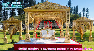 Gran TEMA DE Malasia Boda tradicional Mandap Ceremonia de boda tradicional de Malasia Mandapam Boda DEL SUR DE LA India Mandap - Product Image 5