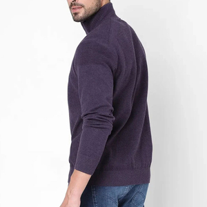 Wholesale Custom Oversized <b>Men's</b> <b>Half</b> Zipper Knitted Hoodie Casual Winter Printed Breathable Quick Dry Streetwear Heavyweight - Product Image 4