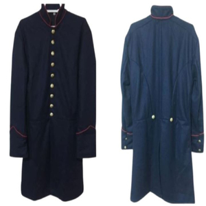 M.AFZAL Men's Historical Eco-Friendly Breathable Wool Reproduction Frock <b>Coat</b> Overcoat American Union Federal <b>Coats</b> - Product Image 6