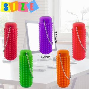 1 pz. Little Ouchies Giocattolo Antistress Tascabile Stampato in 3D per Adulti, Spiky Grippie, Ciondolo Chiave per la Ventilazione Emotiva, Fidget Spinner - Product Image 2
