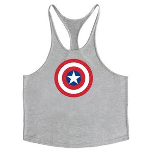 เสื้อกล้ามลำลองผู้ชายแบบสปอร์ต ผ้ายืด/ผ้าฝ้าย สำหรับออกกำลังกาย แห้งเร็ว ระบายอากาศได้ดี - Product Image 6