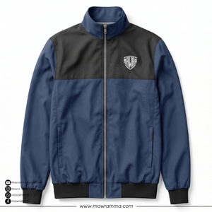 Veste coupe-vent personnalisée Mawra pour hommes, légère, coupe-vent, respirante, vêtements de sport et de streetwear pour l'extérieur - Product Image 3