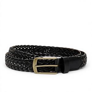 Ceinture vintage en cuir de buffle avec boucle à ardillon style western et motif crâne en acier, pour jeans, pantalons, tenue de bureau, mariage, imperméable et écologique - Product Image 4