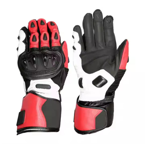 Guantes de moto unisex de medio dedo para invierno, impermeables, de alta calidad. - Product Image 1