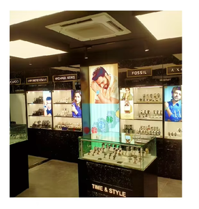 Design d'intérieur haut de gamme pour magasin d'optique et de montres, aménagement élégant et fonctionnel, unités d'affichage modulaires, disposition intelligente, magasin moderne et tendance - Product Image 1