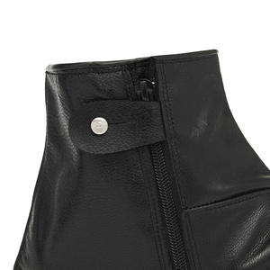 Low Price Leather <b>Socks</b> High Quality Custom Color Logo Leather <b>Socks</b> for Winter Use sheepskin leather thermal <b>Hot</b> Sale - Product Image 6