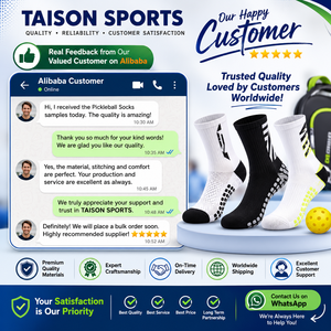 Taison Sports 200 GSM Premium <b>Wool</b>/Spandex Quick Dry Breathable Floorball <b>Socks</b> Red Black Reinforced Panels Custom Hand Drawn - Product Image 6